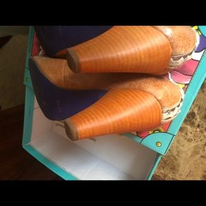 Poetic License Wooden Heel Shoes